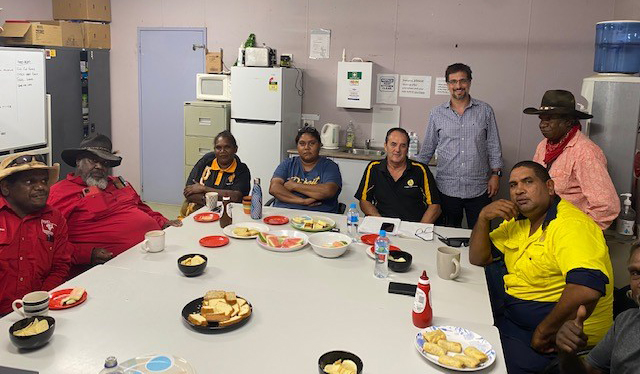 YAC board meeting with Michael Laurent